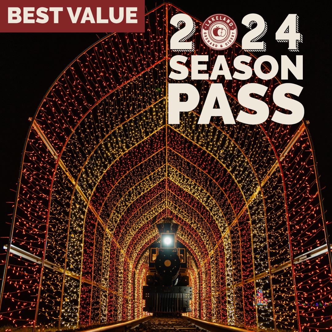 Season Pass 2024 Lakeland Orchard & Cidery