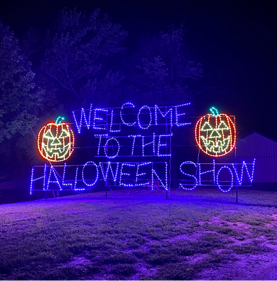 Halloween Light Show
